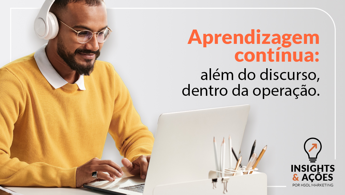 Educação Corporativa virou um termo confortável. Está em todo lugar. O problema começa quando ele fica restrito ao discurso. Empresas que desenvolvem de verdade não replicam conteúdos. Atualizam repertório, revisam decisões e ajustam práticas antes que o contexto as force a reagir. Quando a aprendizagem contínua entra na operação, ela deixa de ser promessa e passa a funcionar como mecanismo de adaptação. 📩 Na nova edição da Insights & Ações, falamos sobre por que aprender é o que mantém as empresas relevantes — sem romantização, sem fórmulas prontas e com foco no que realmente muda quando o aprendizado vira prática. 💡 Um conteúdo para quem já entendeu que aprendizagem contínua não é sobre treinar pessoas. É sobre desenvolver decisões.