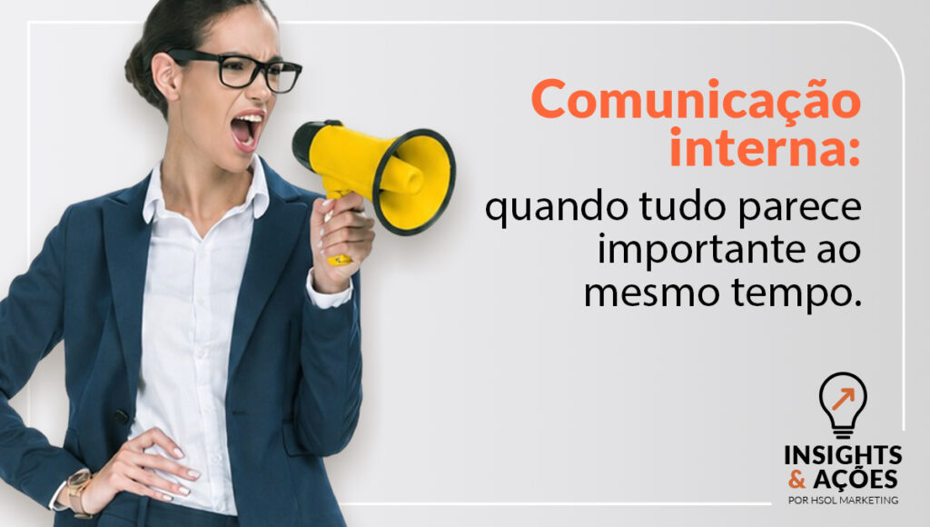 Profissional cercado por múltiplos fluxos de comunicação corporativa simultânea