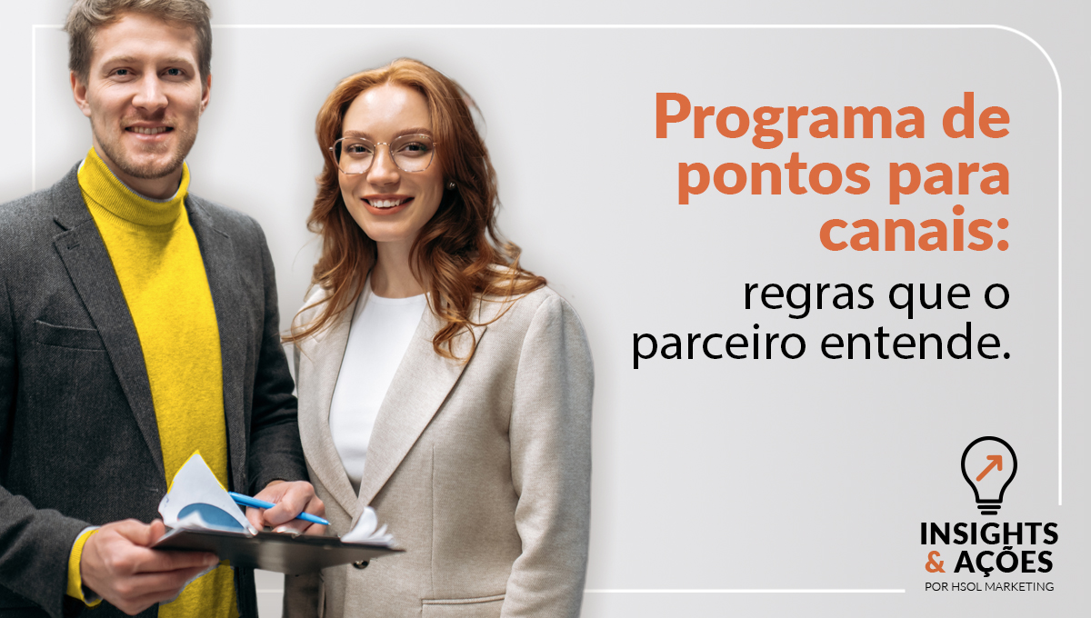 Imagem relacionada à programa de pontos para canais de vendas